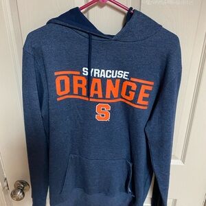 Colosseum Syracuse Navy and Orange Men's Hoodie